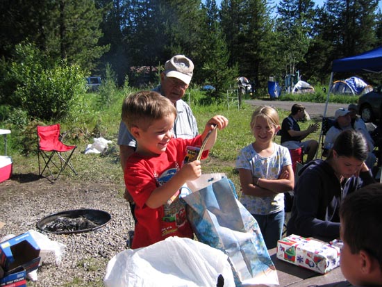 2006 family reunion in Yellowstone National Park